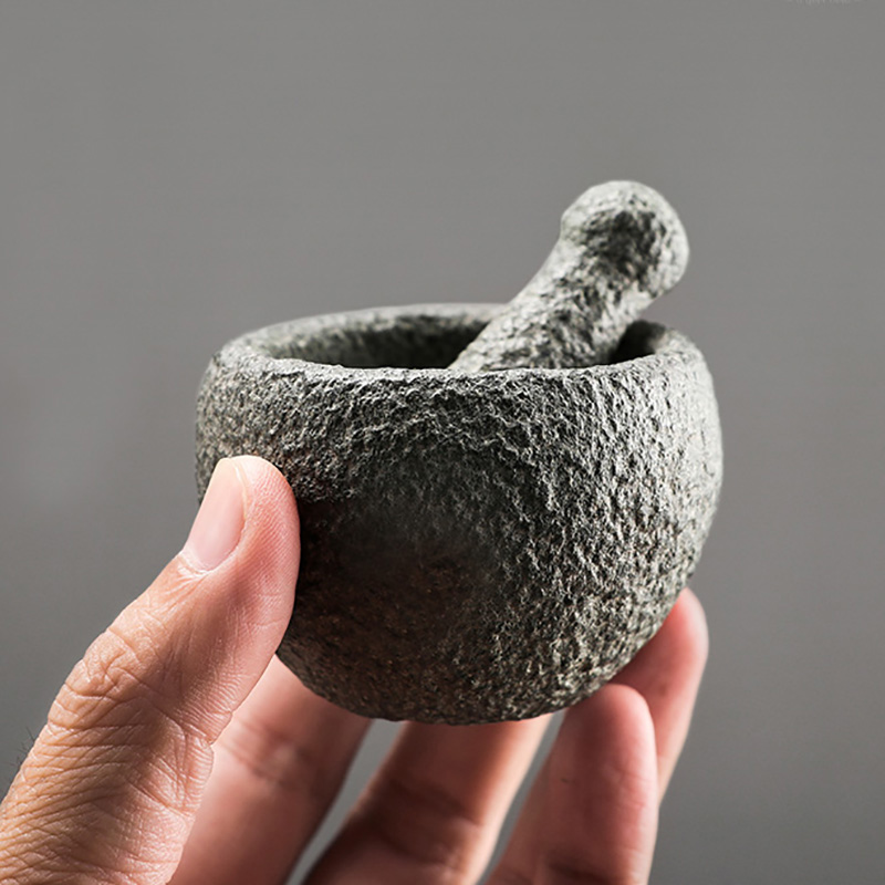 Mortar Pestle Granite - Набор из натурального гранита: ступка и