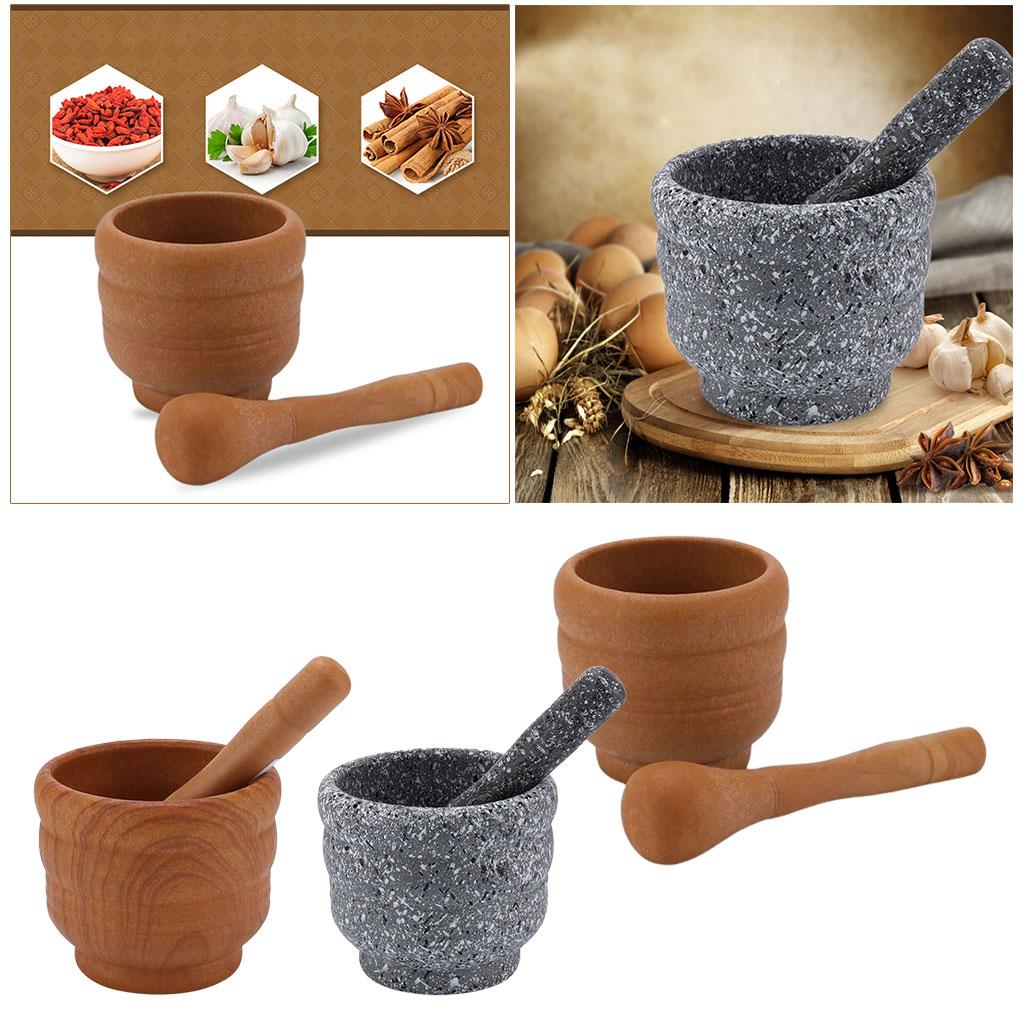 Mortar Pestle Granite - Набор гранитных растворов и пестика премиум-класса