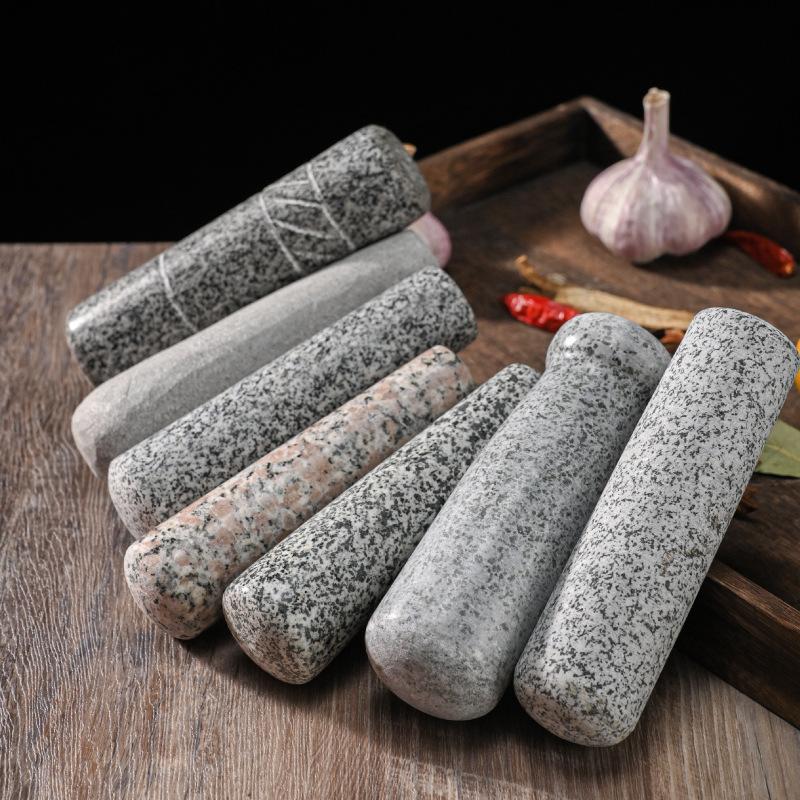 Натуральный гранитный молоток  – обзор и цена Mortar Pestle Granite