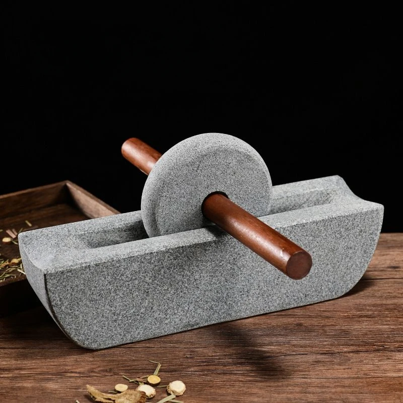 Каменная мельница для чая Ston – обзор и цена Mortar Pestle Granite