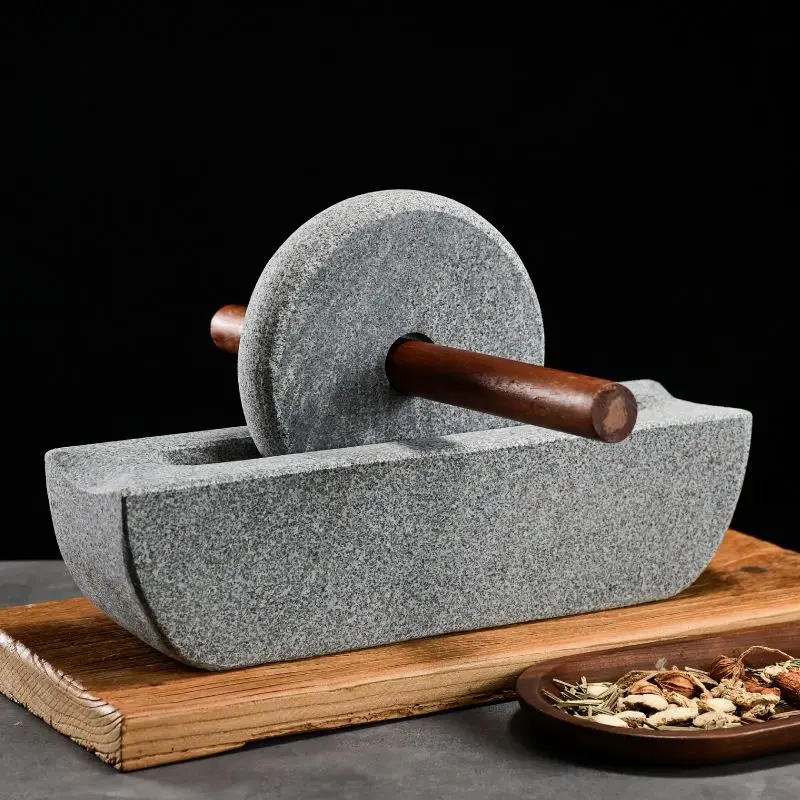 Каменная мельница для чая Ston – обзор и цена Mortar Pestle Granite