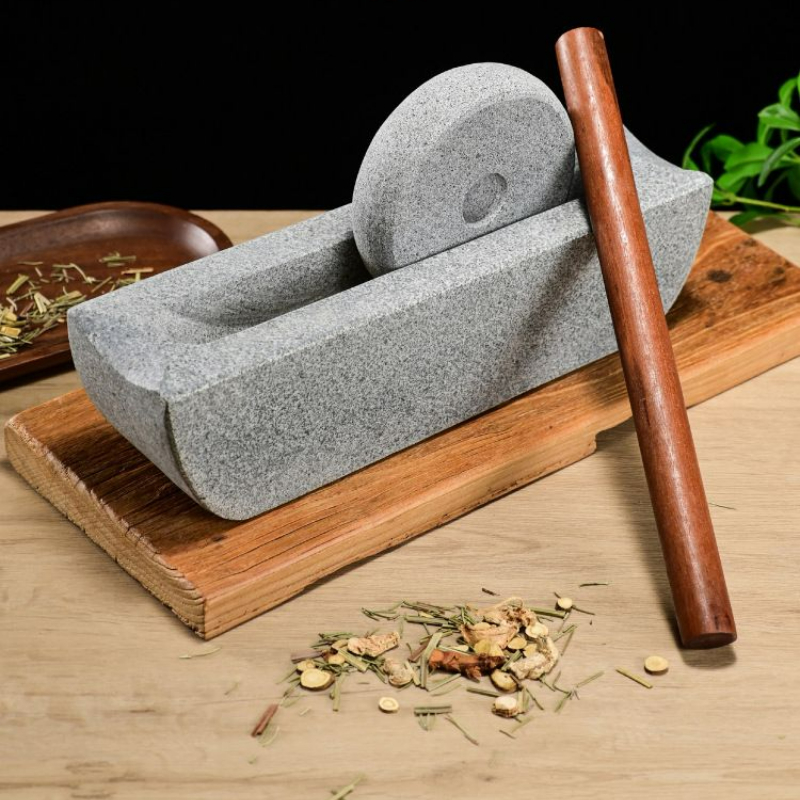Каменная мельница для чая Ston – обзор и цена Mortar Pestle Granite