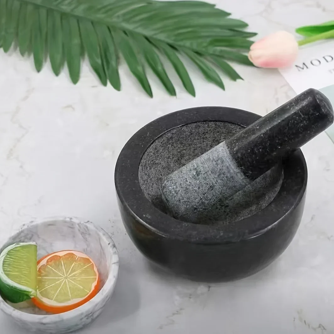 Гранитный ступок и пестик, пол – обзор и цена Mortar Pestle Granite