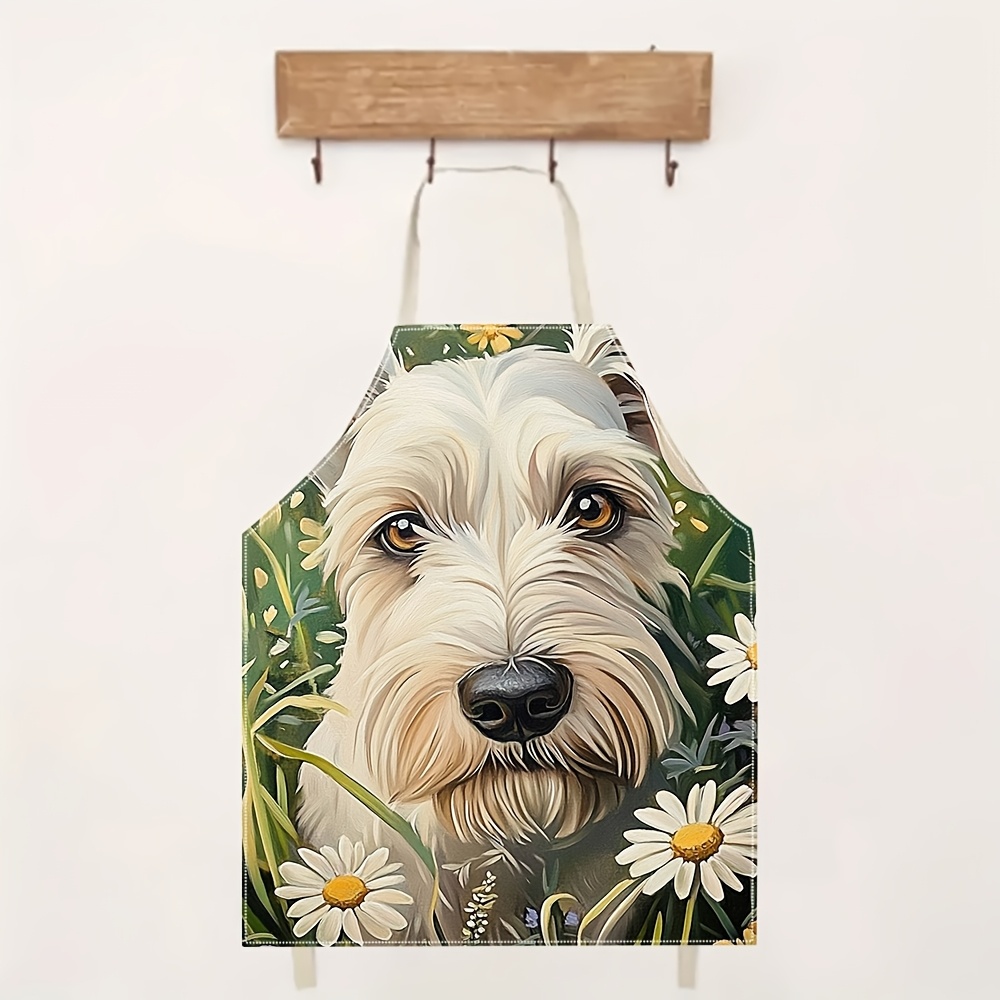 Милый белый фартук с изображен – обзор и цена Home Cooking For Dogs