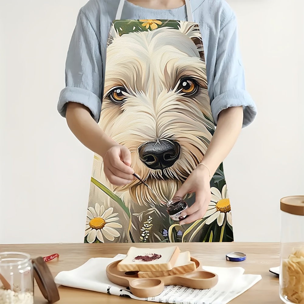 Милый белый фартук с изображен – обзор и цена Home Cooking For Dogs