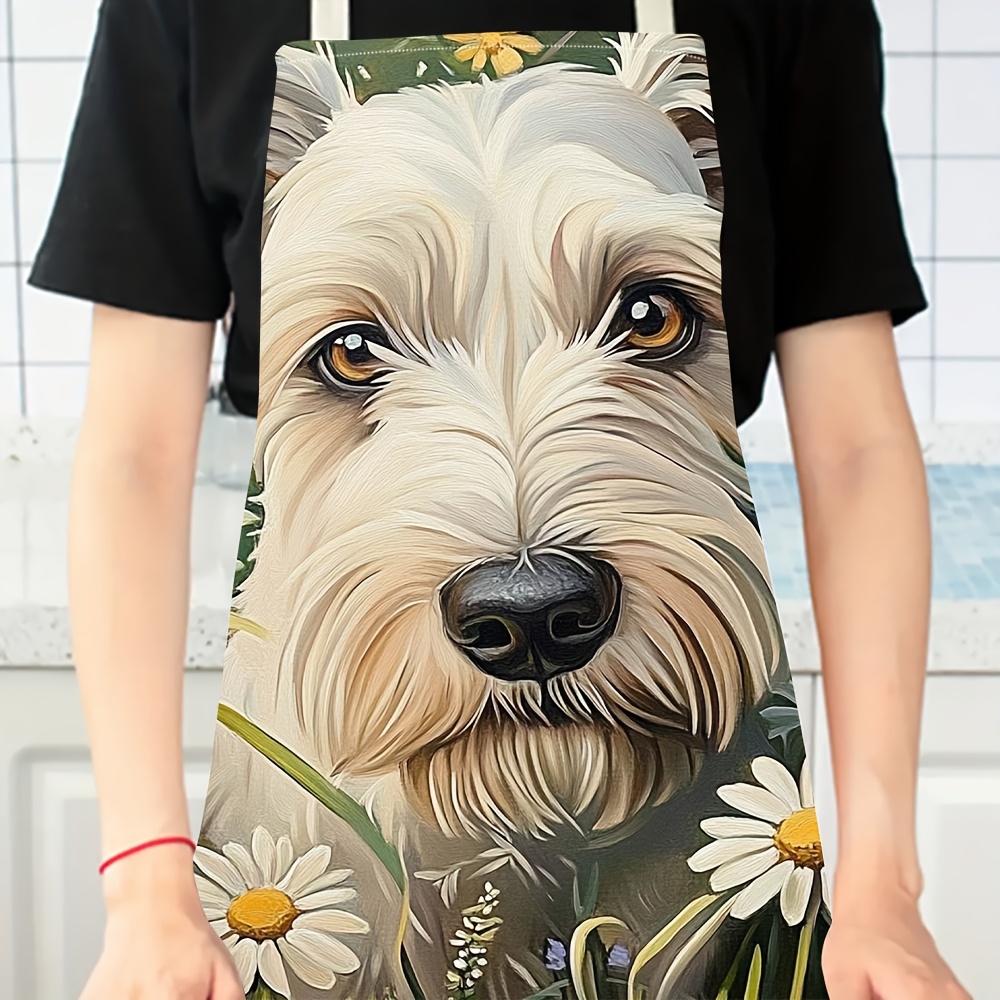 Милый белый фартук с изображен – обзор и цена Home Cooking For Dogs