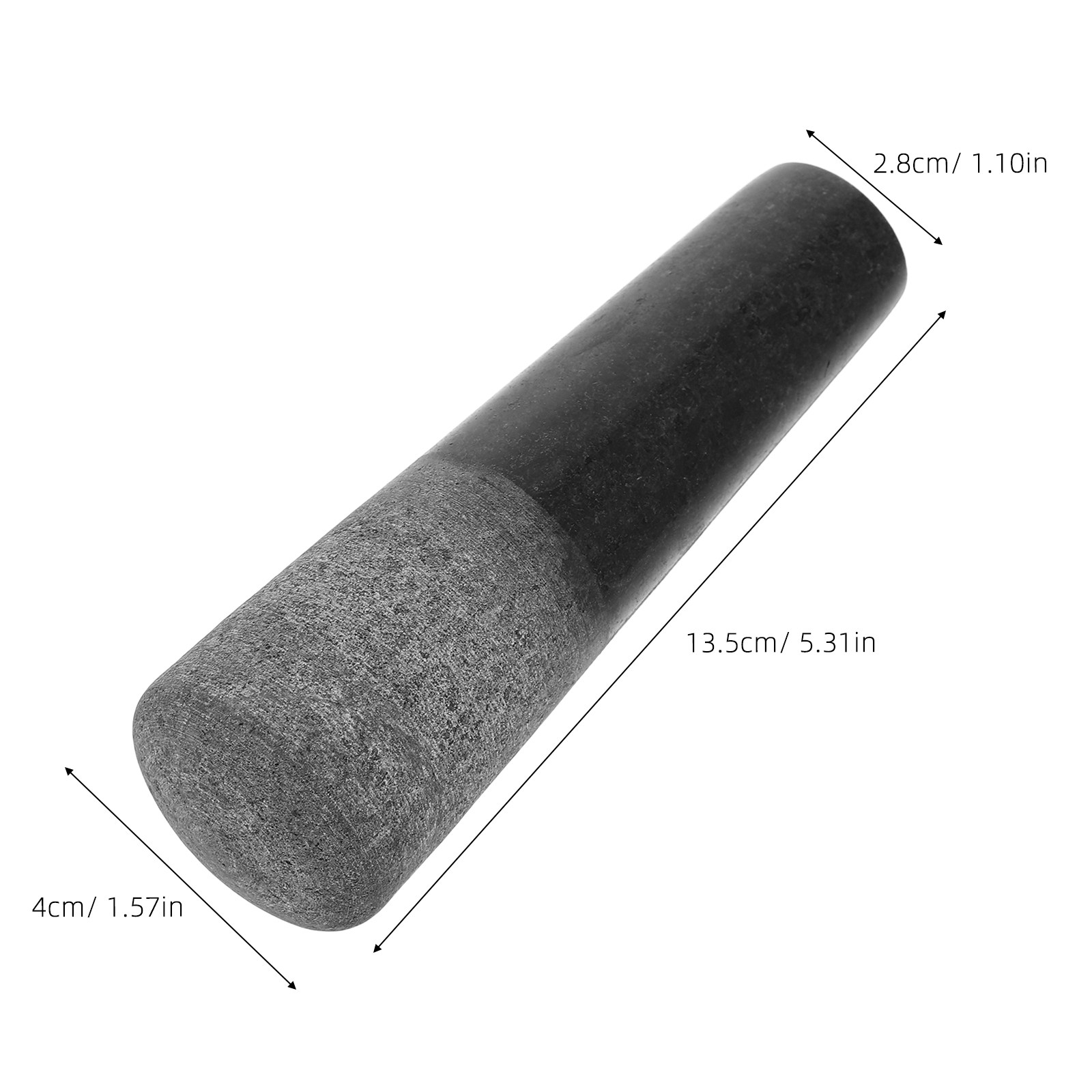 Гранитный ступок и пестик 5,3  – обзор и цена Mortar Pestle Granite