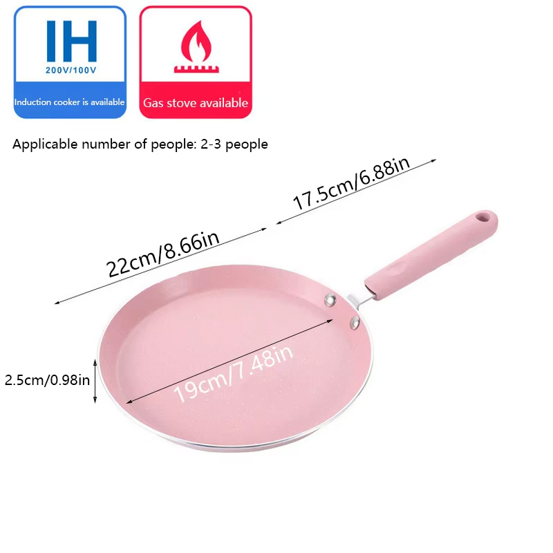 1 антипригарная розовая сковор – обзор и цена Crepe Pan Nonstick