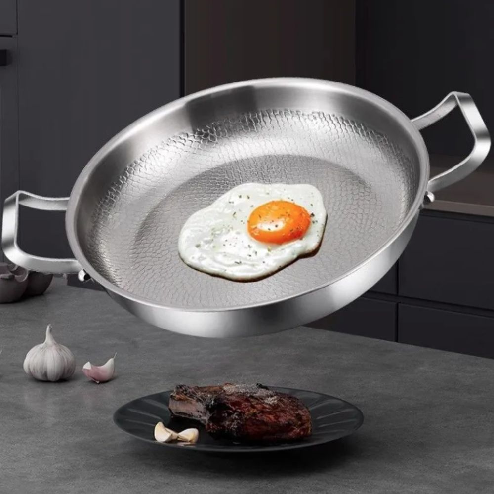 Прочная сковорода из титановог – обзор и цена Crepe Pan Nonstick
